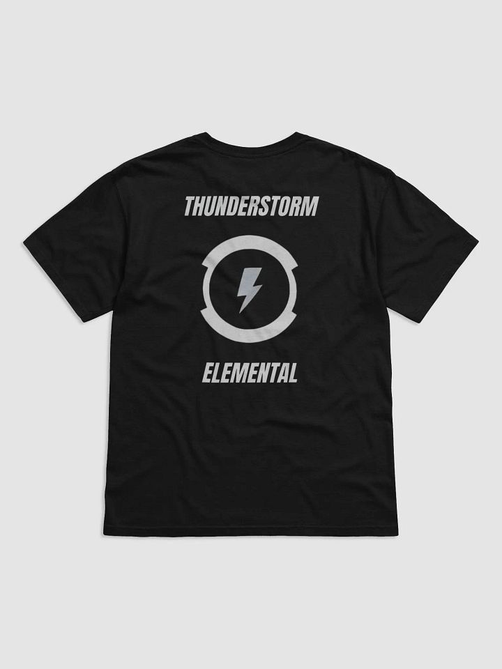 Thunderstorm Elemental Design T-Shirt product image (2)