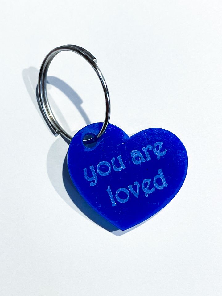 You Are Loved Keychain product image (1)