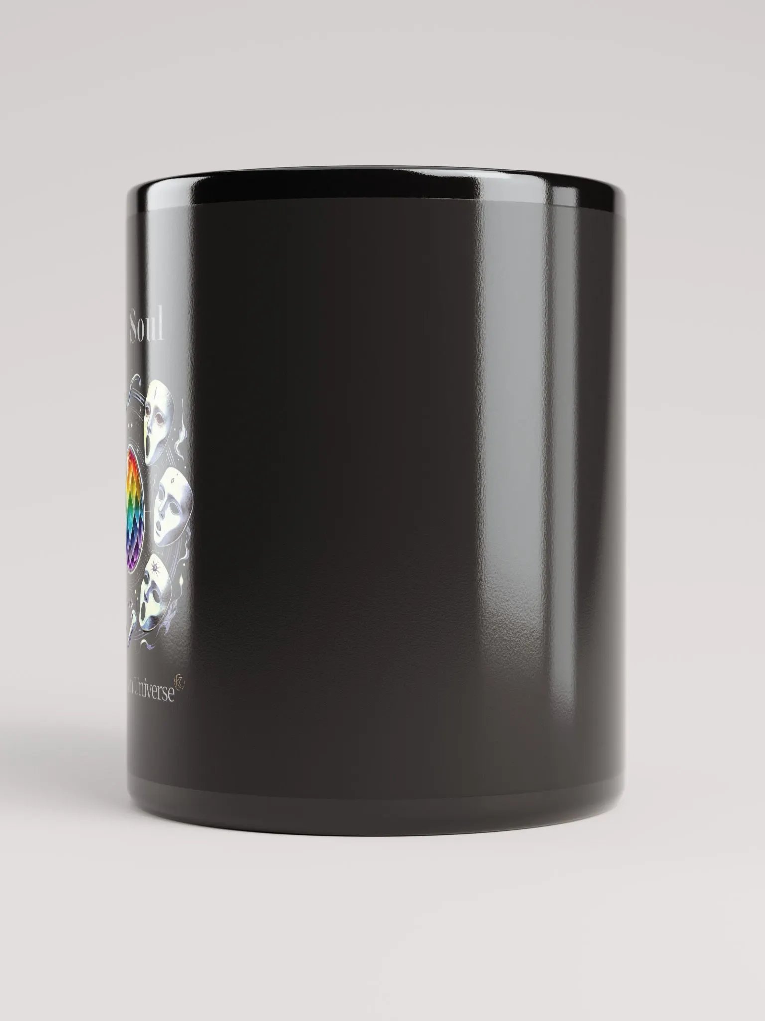 The Soul | Black Glossy Mug product image (6)