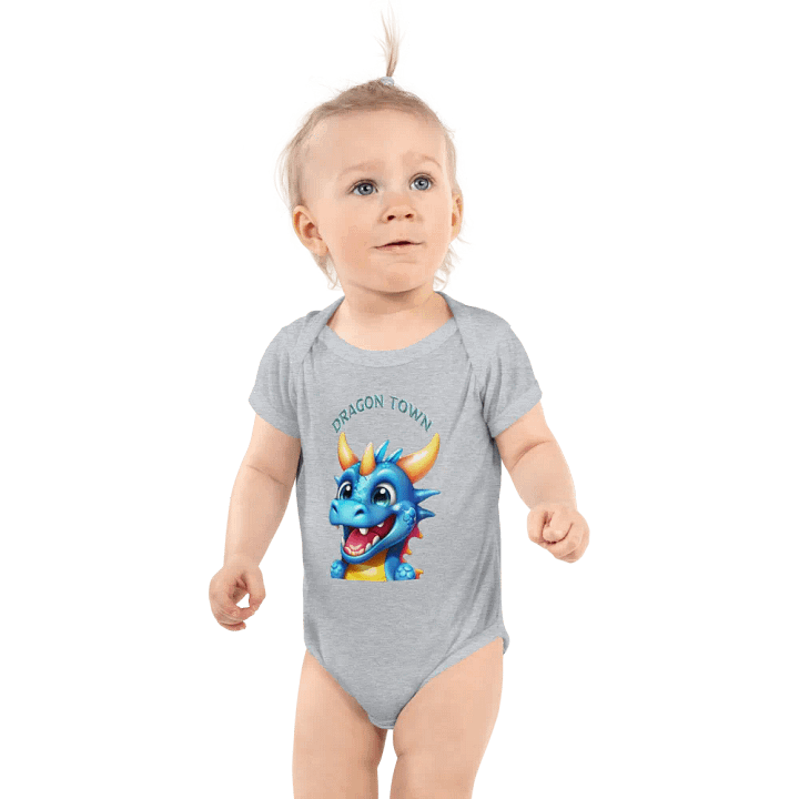 Dragon Town Baby Bodysuit product image (1)