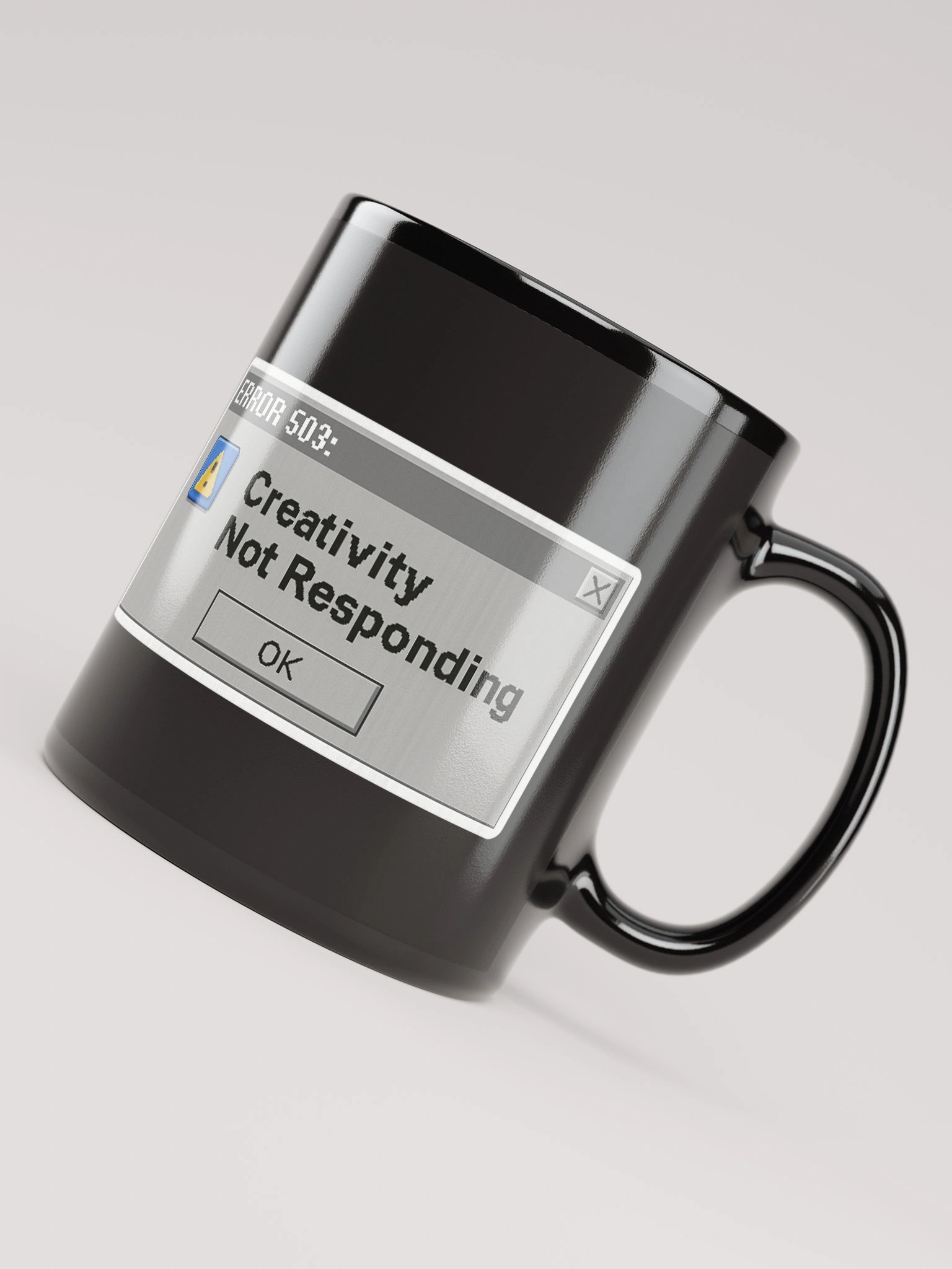 Black Glossy Mug product image (7)