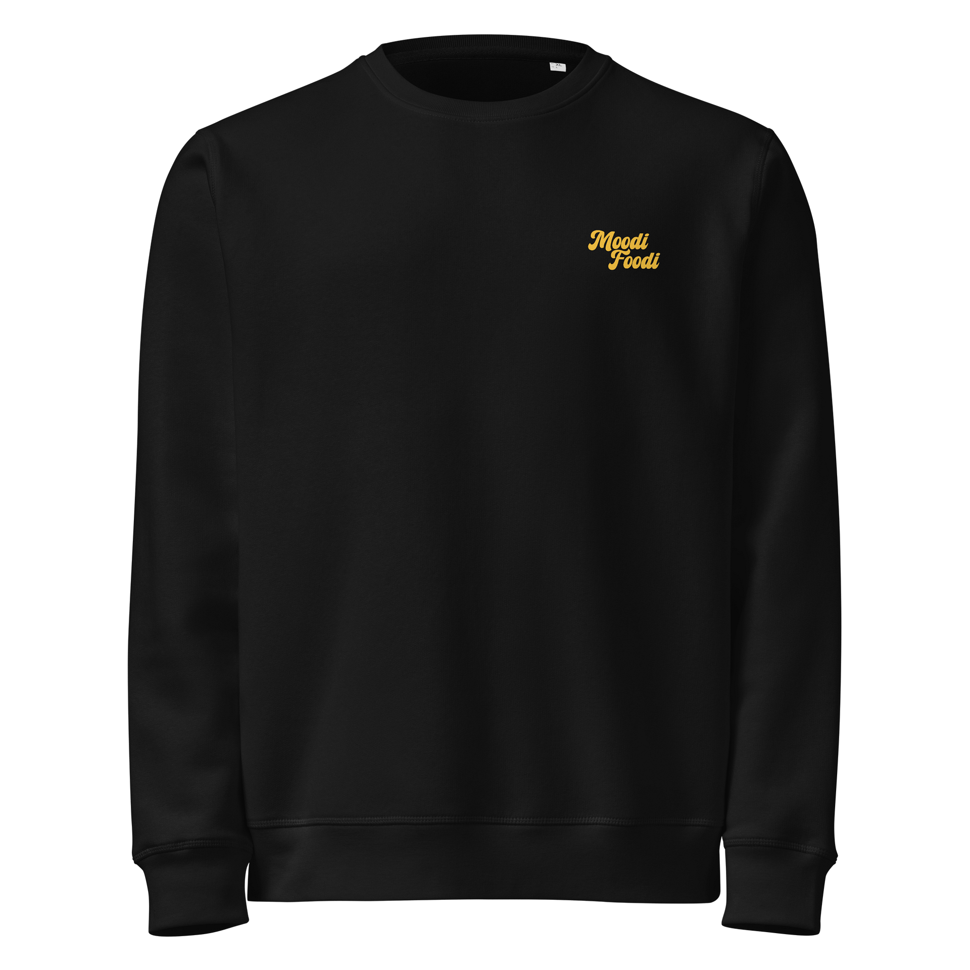 Moodi Foodi Originals – Organic Sweatshirt – Mustard product image (1)