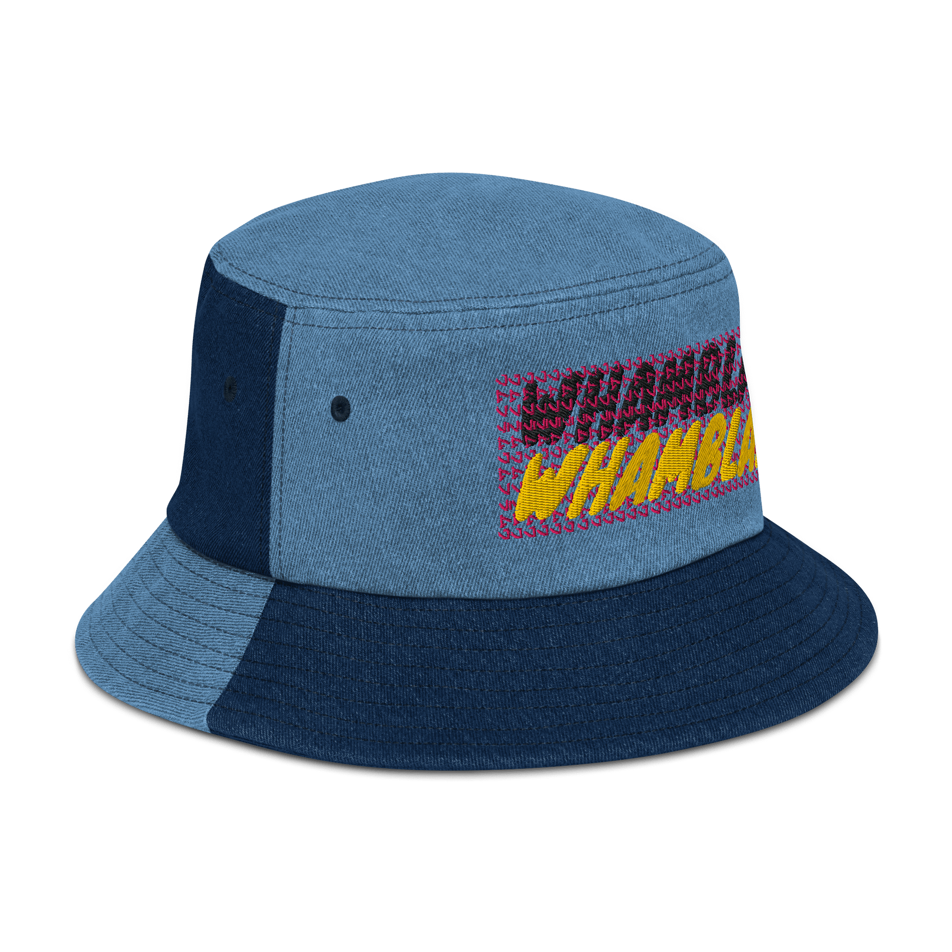 WhamBlam Chaos Denim Bucket Hat product image (3)