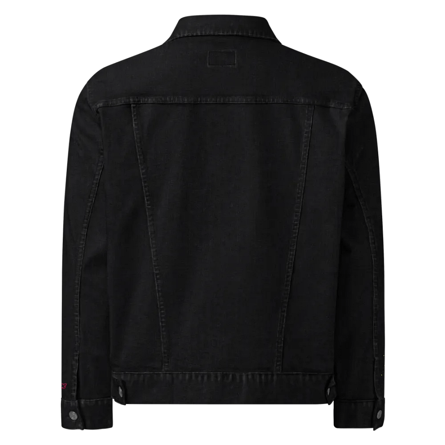 Prxss Thx Bxttxn! Denim Jacket product image (2)
