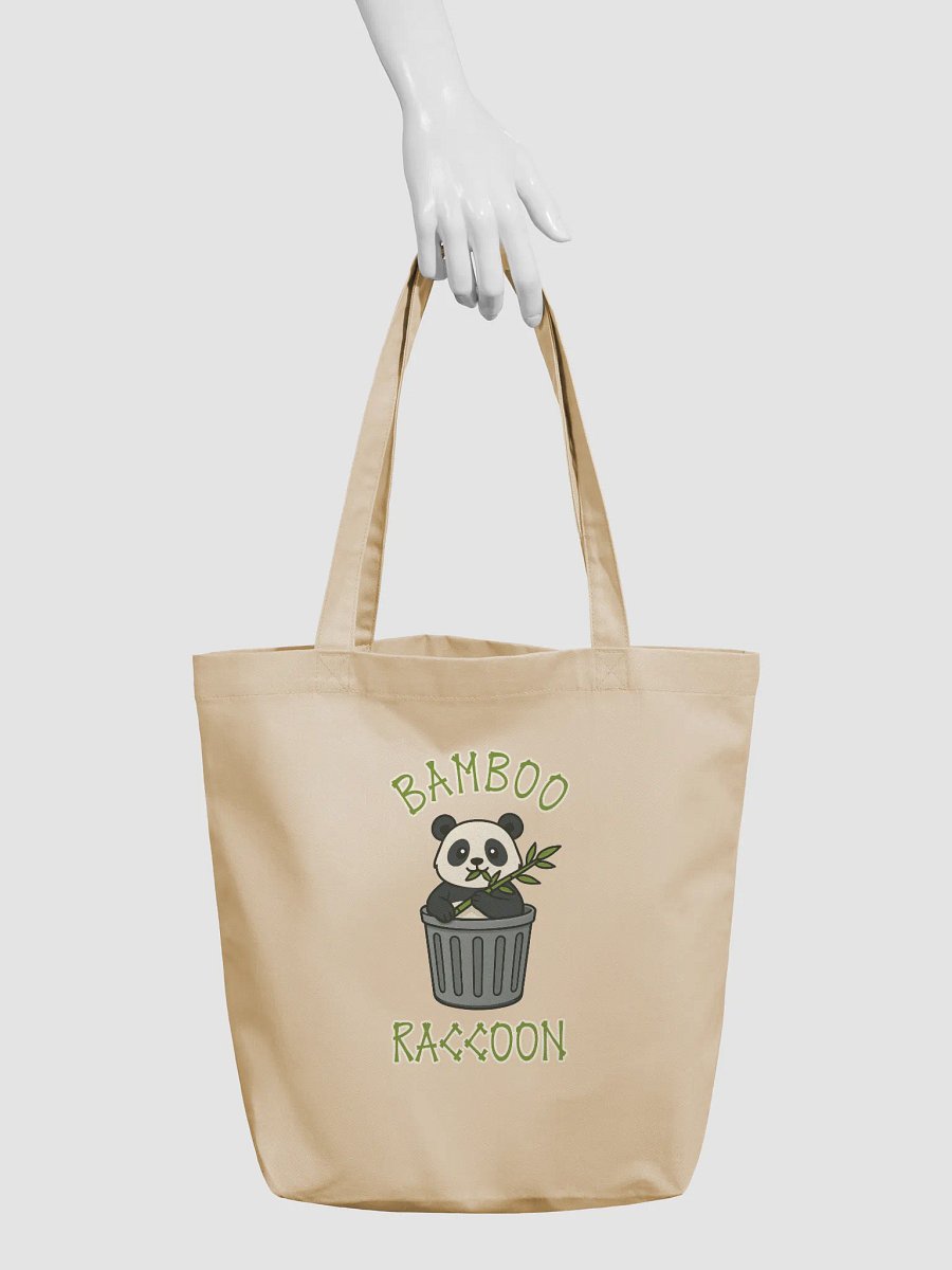 Bamboo Raccoon Tote product image (6)