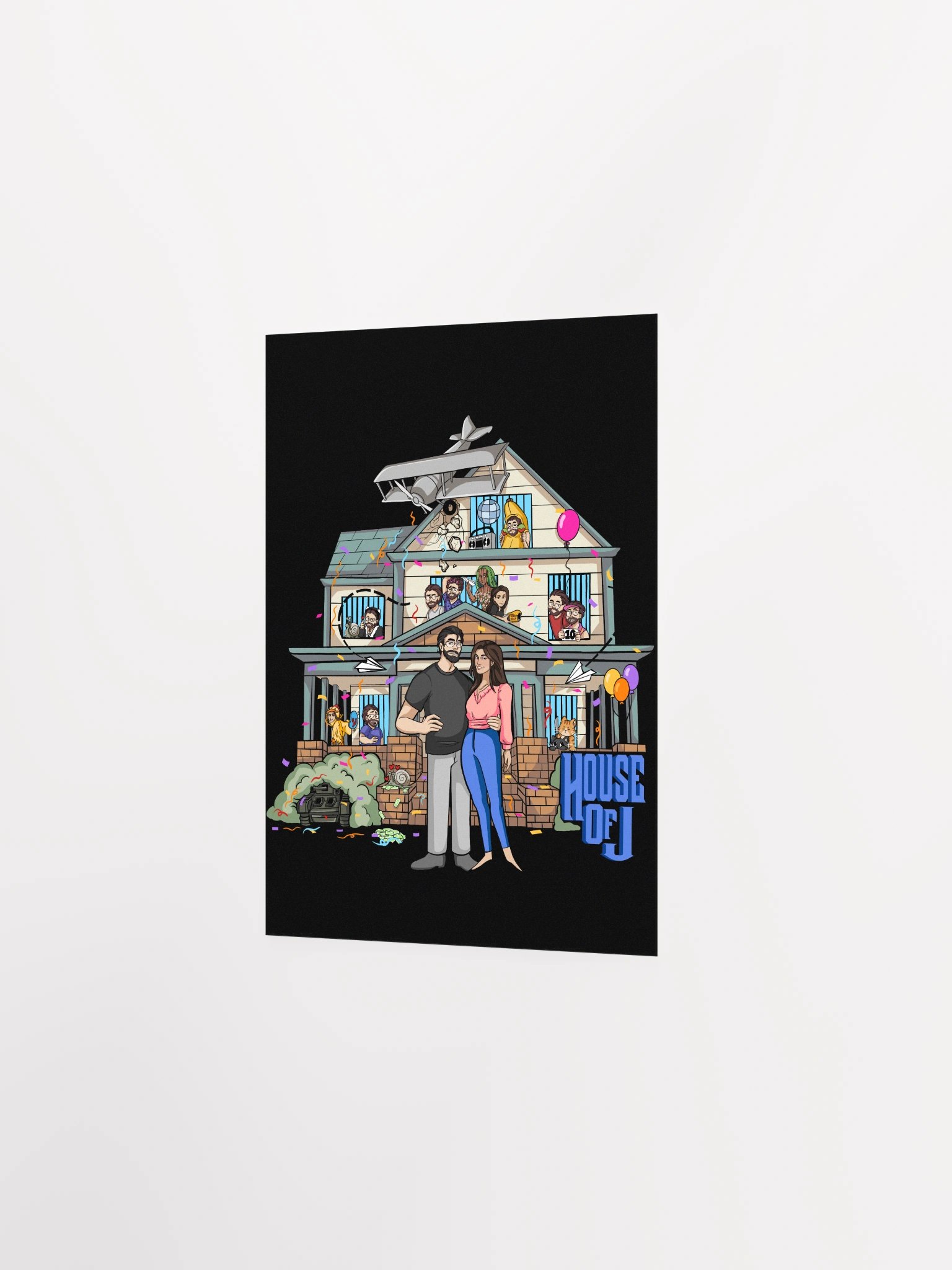 "Full House of J" Poster (Dark) product image (7)