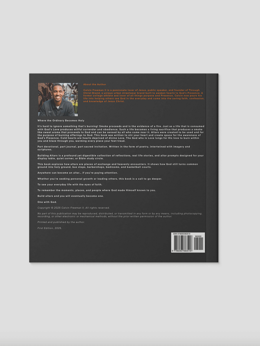 Building Altars Hardcover Commemorative Copy product image (2)