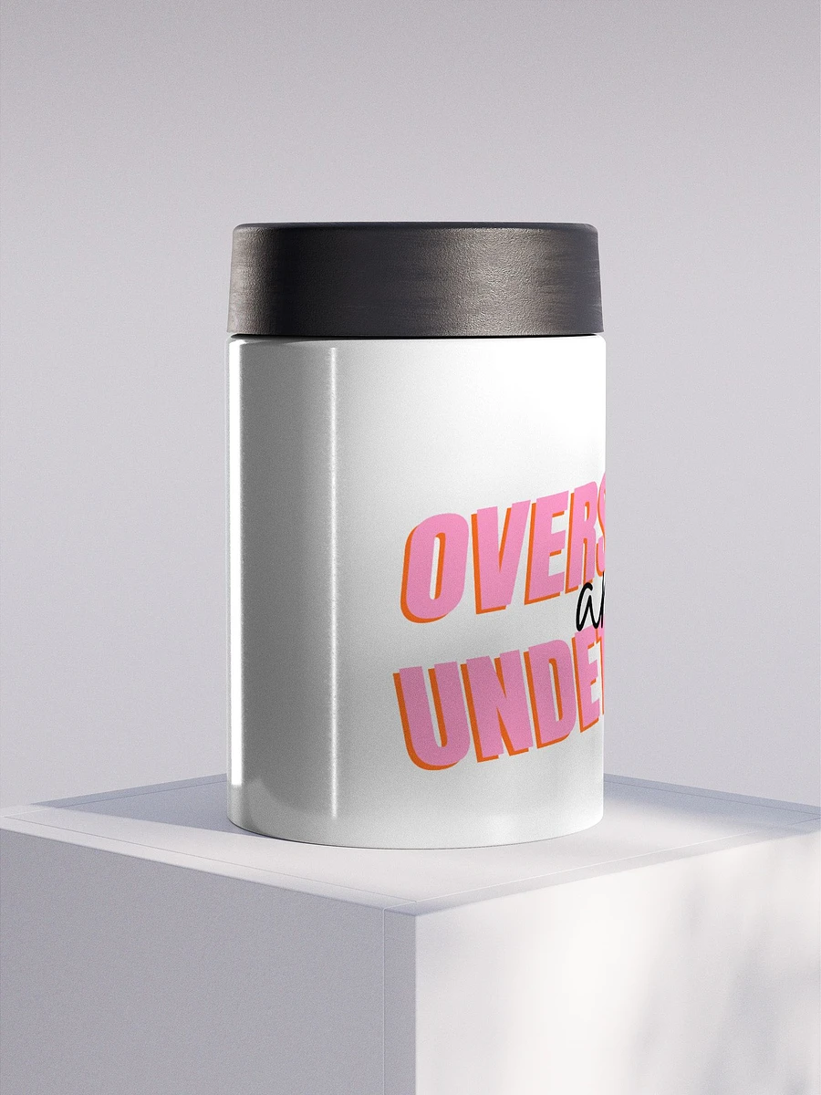 Overserved Stainless Steel Koozie product image (2)