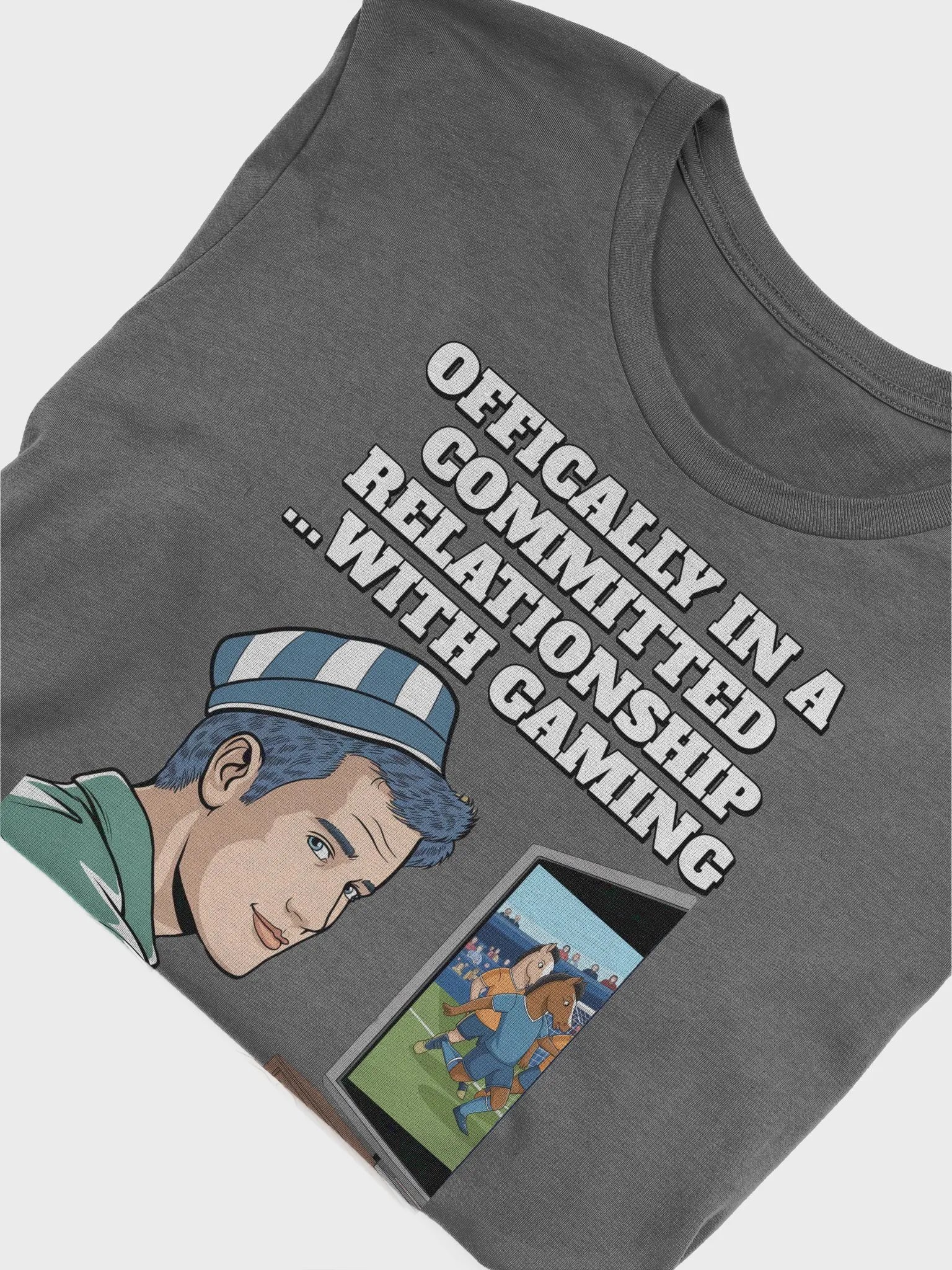Offically In A Committed Relationship...With Gaming Funny T-shirt product image (2)
