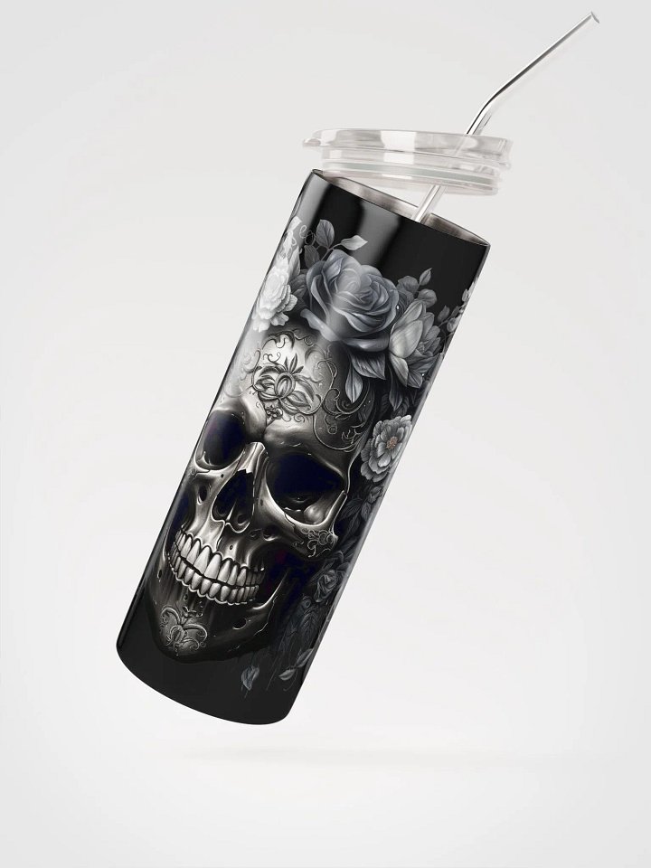 Black Floral Skull product image (2)