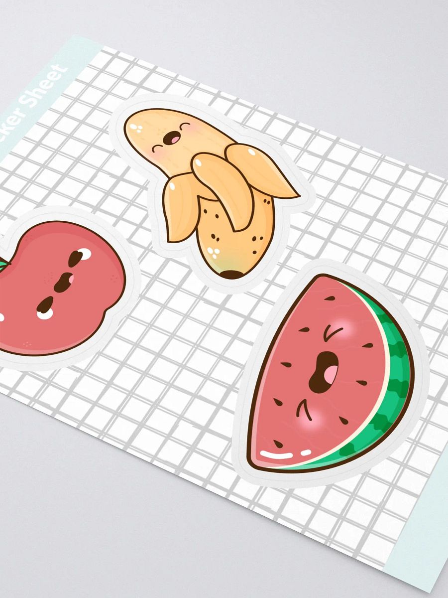 Fruit Doodle Trio Sticker Sheet product image (3)