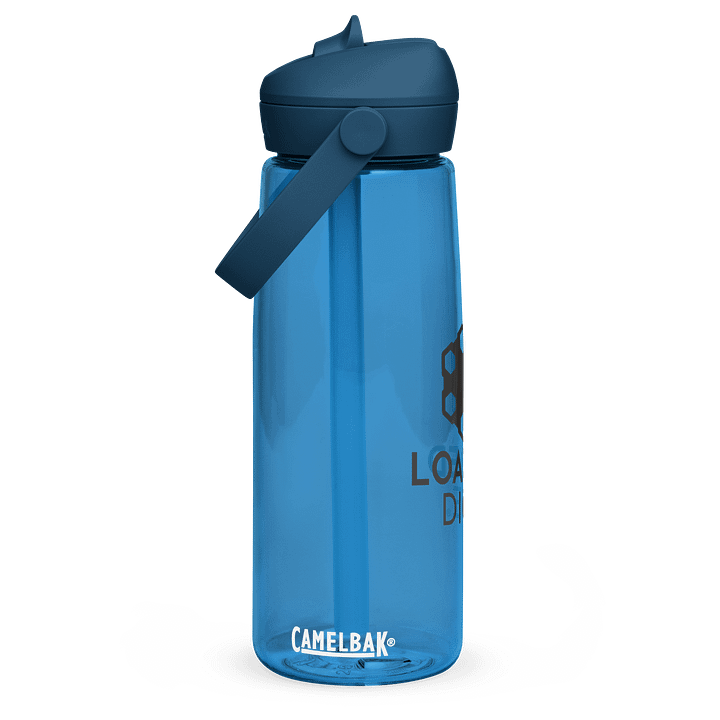 Loaded Dice Graphic Water Bottle Blue product image (1)