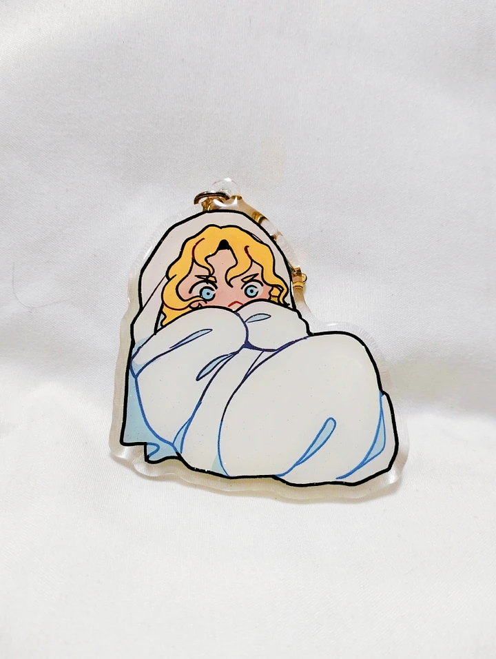 Achilles Double-Sided Acrylic Charm (With Glitter) product image (1)