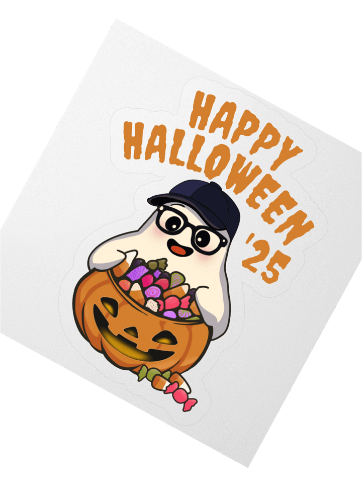 Trick or Treat Vibes Halloween '25 Sticker product image (6)