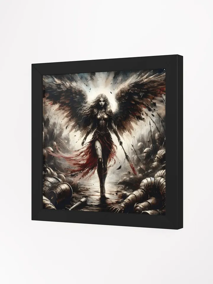 Ethereal Warrior Framed Matte Poster product image (9)