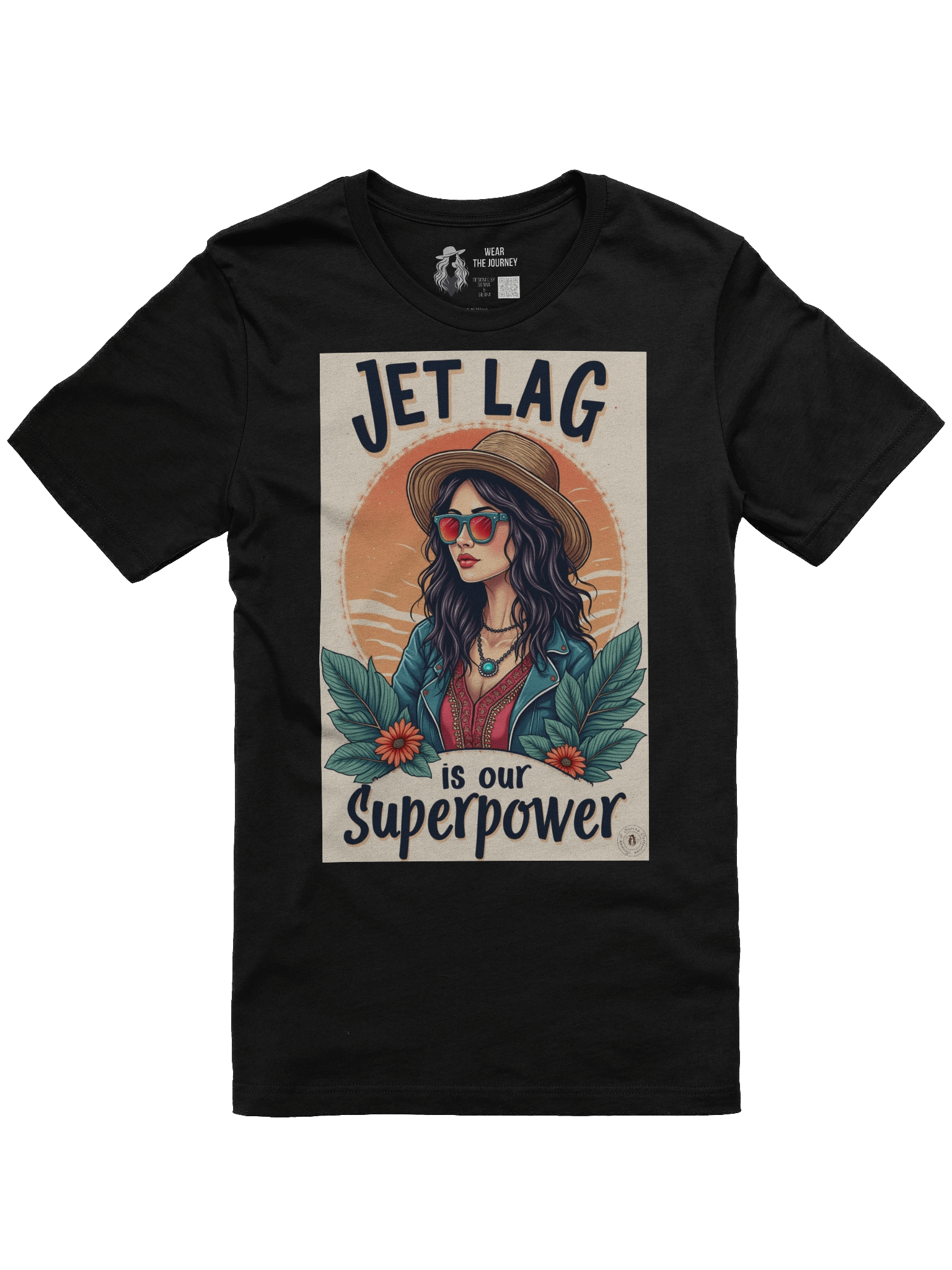 Boho Traveller Jet Lag Superpower T-Shirt product image (1)