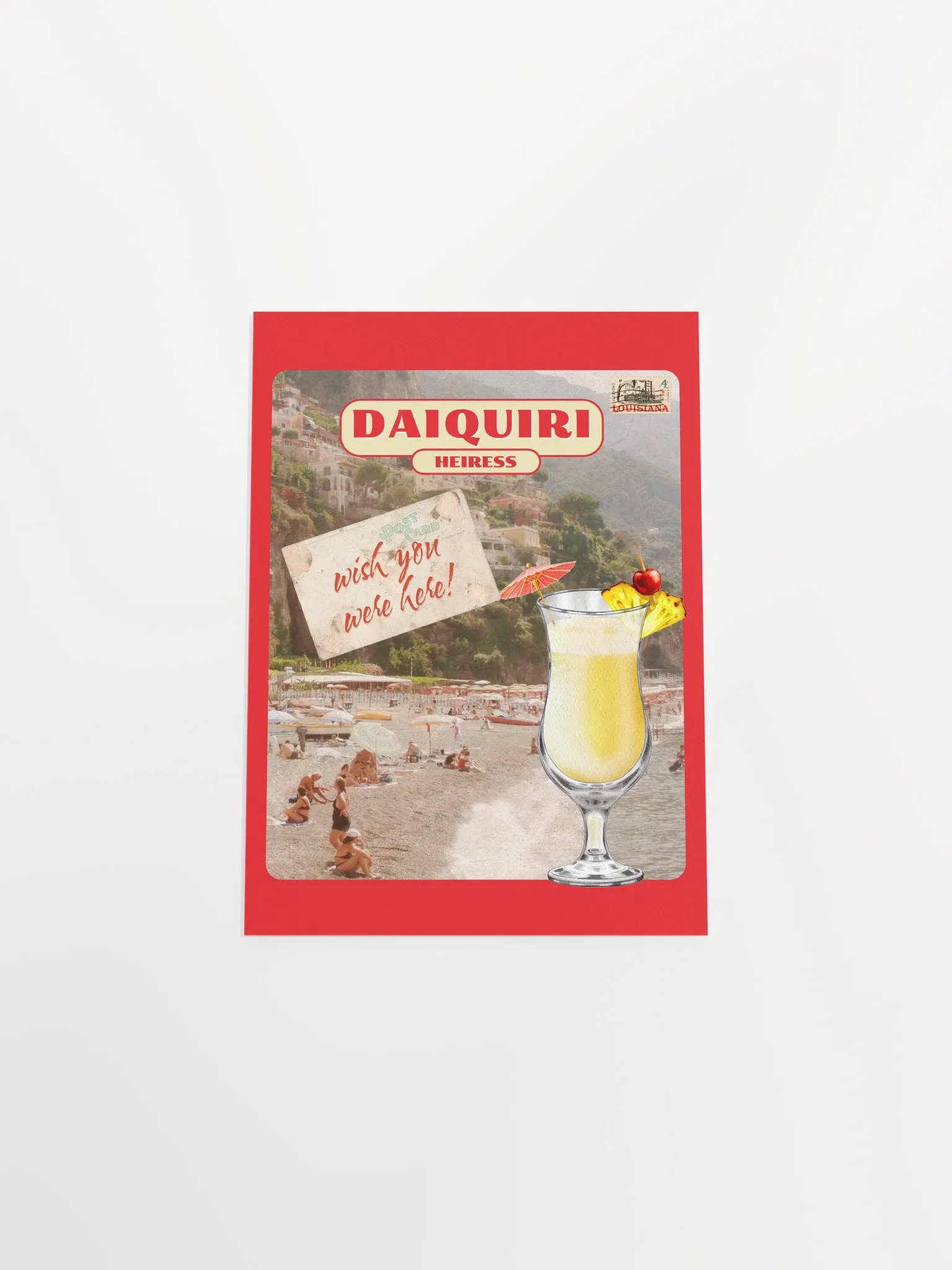 WISH YOU WERE HERE! DAIQUIRI PRINT product image (26)