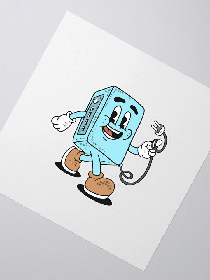Retro Mini PC Sticker product image (2)