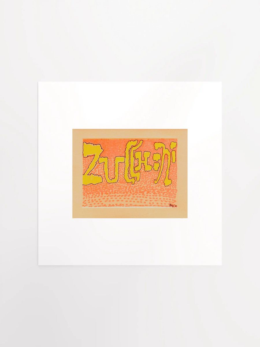 zucchini panel card print product image (5)