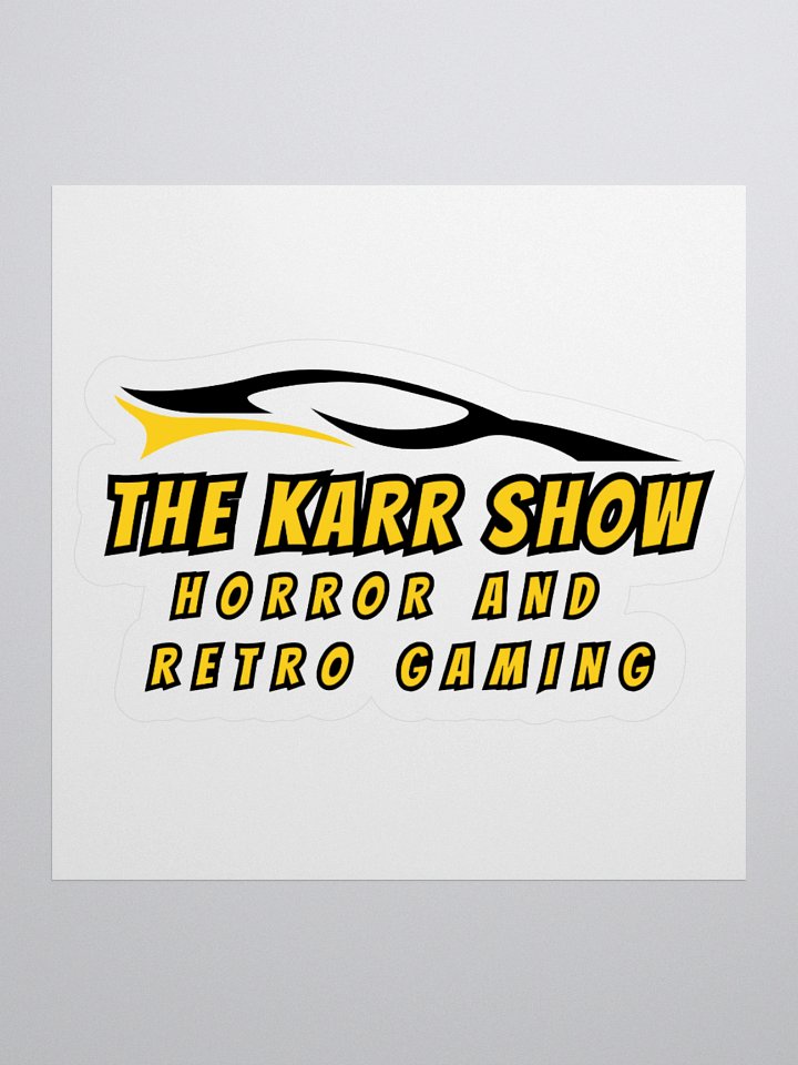 The KARR Show Logo Sticker product image (1)