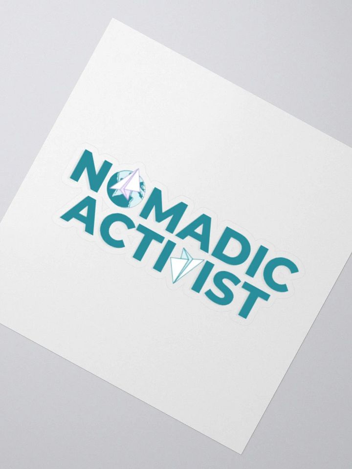 Nomadic Activist Sticker product image (2)