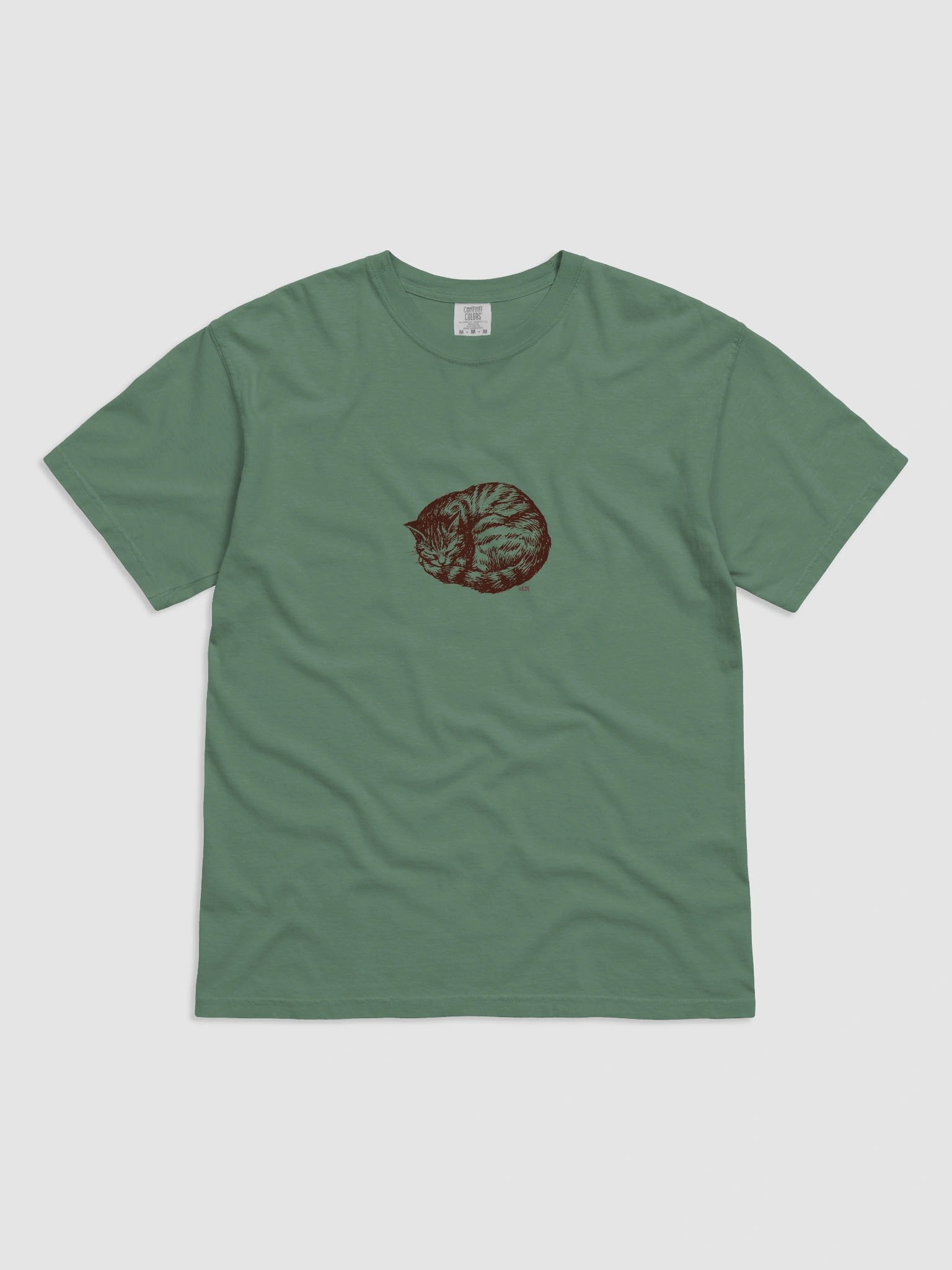 Cozy Cat Nap Limited Edition Art T-Shirt product image (3)