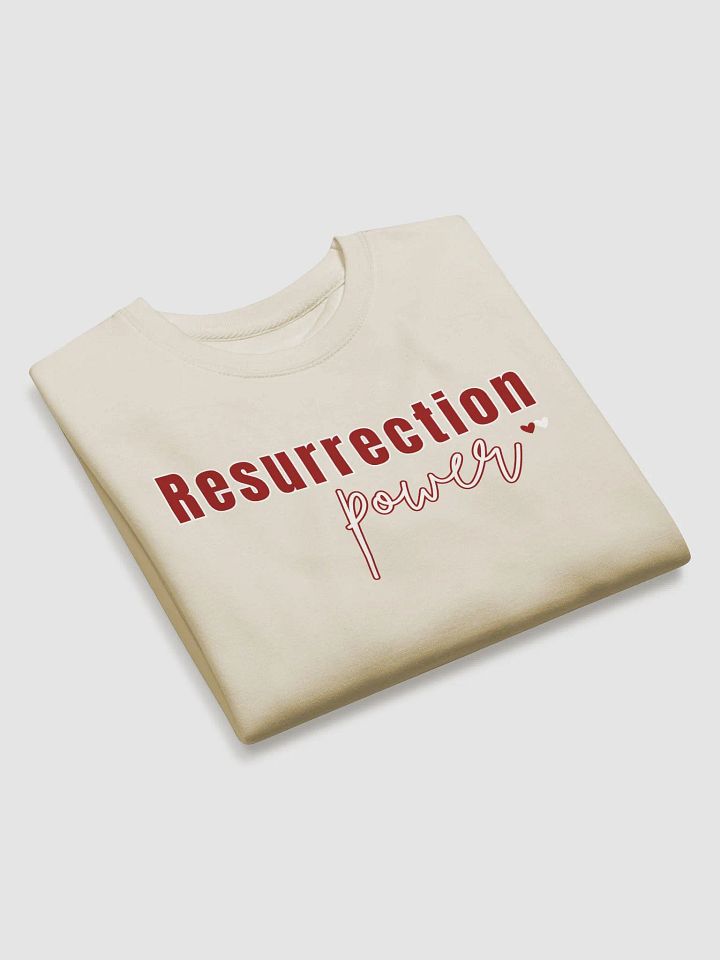 Resurrection Power, Christian Heritage Premium Sweater product image (2)