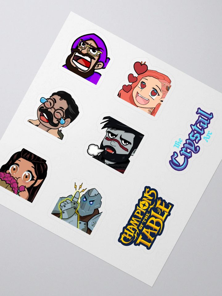 The Crystal Arc Sticker Pack product image (2)