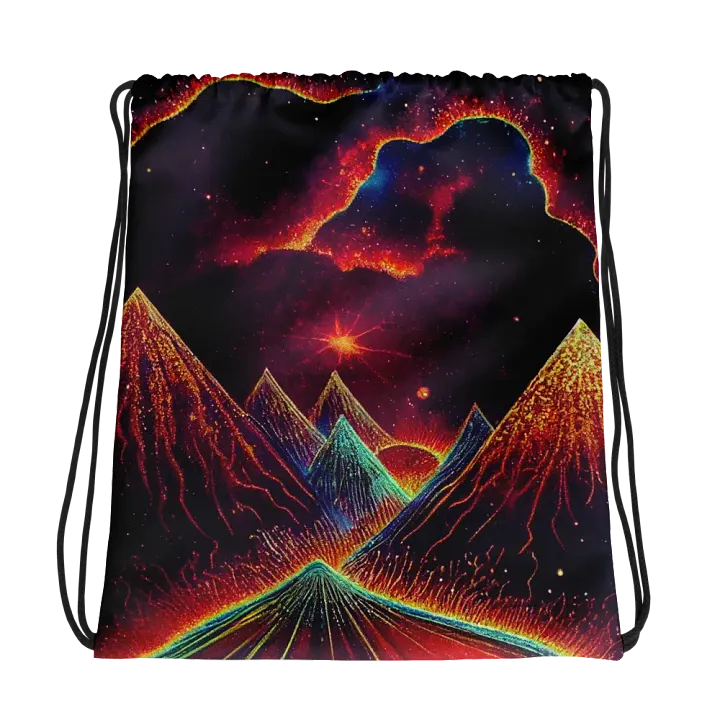 Neon Fantasy Drawstring Adventure Bag product image (1)
