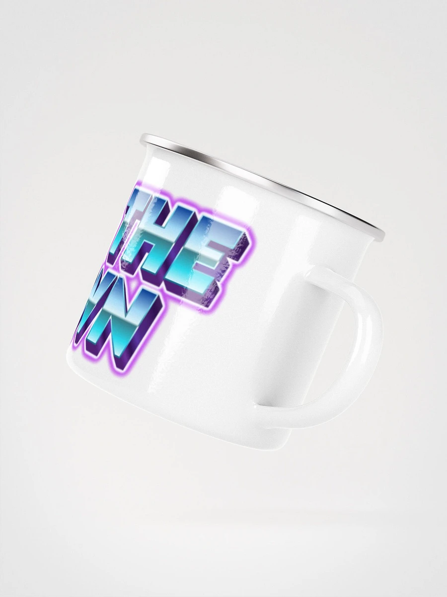 'Back to the Rundown' 80's Text Enamel Mug product image (3)