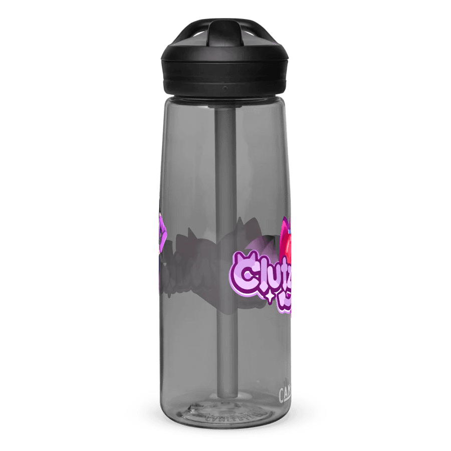 ClutzyMina Anime Logo Water Bottle product image (2)