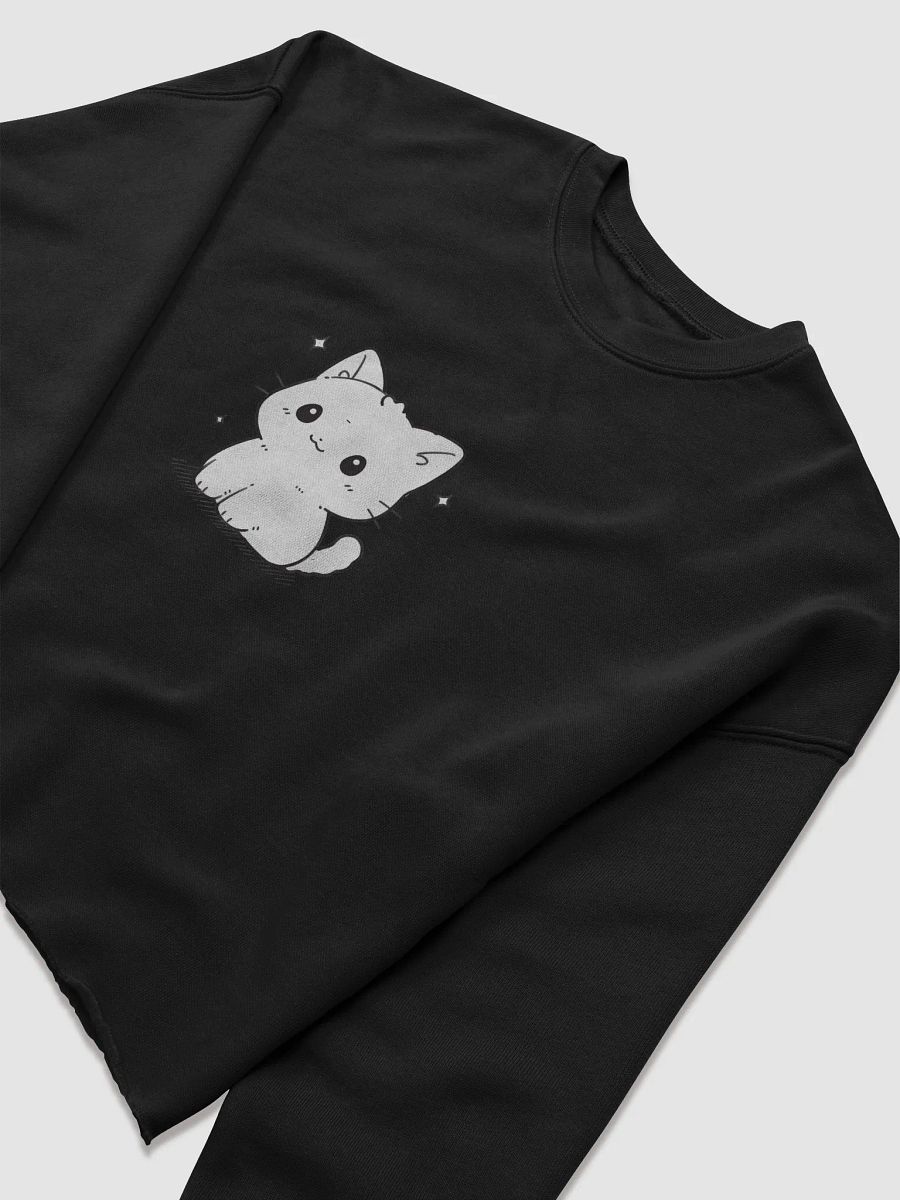 Charming Cat Cartoon Women's Crop Sweatshirt product image (22)