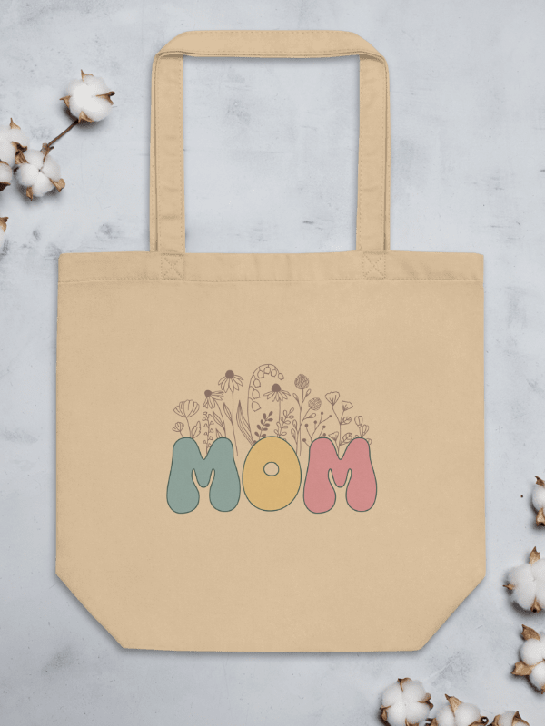 Funny Retro Floral Mother's Day Canvas Bag Both Side Print product image (8)