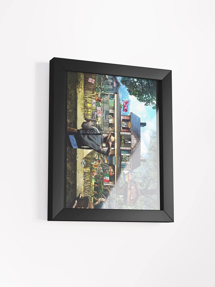 Exterior Census Framed Print product image (2)