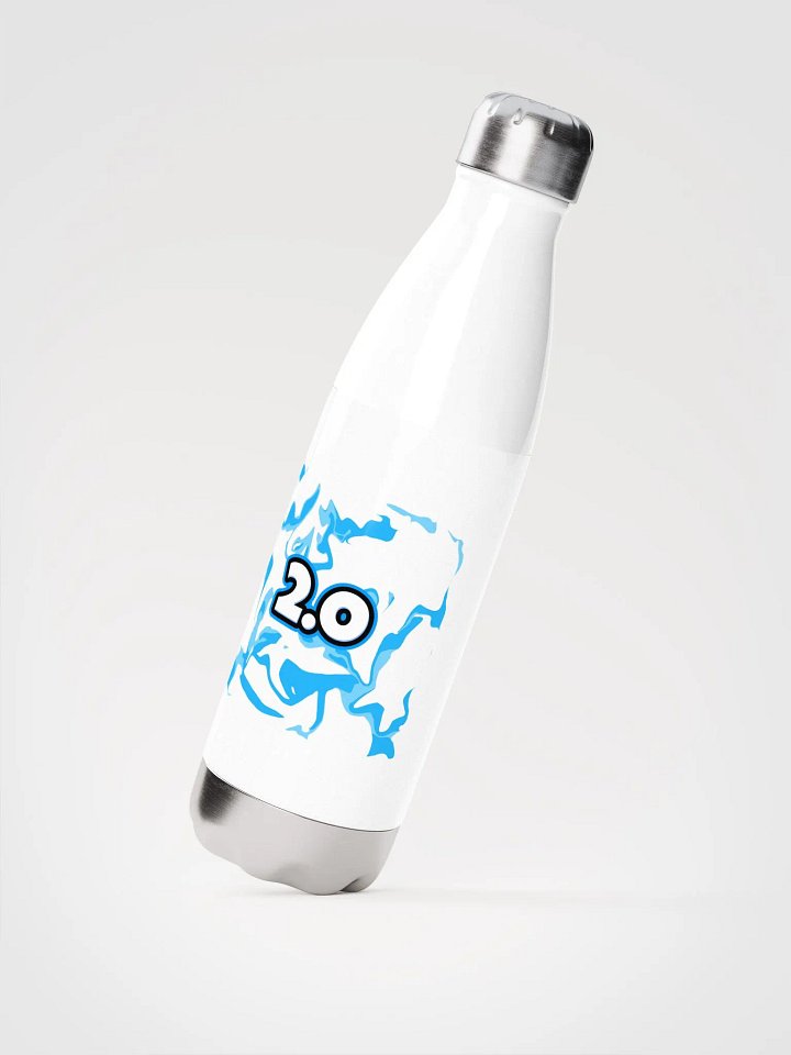 Stainless Steel 2.O Bottle With a cool design product image (2)