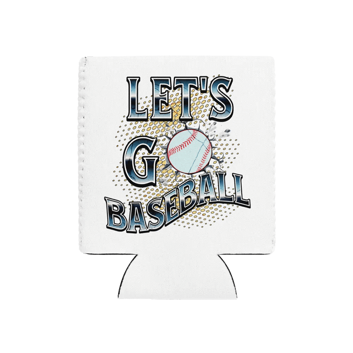 Lets Go Baseball Dynamic Can Cooler product image (1)