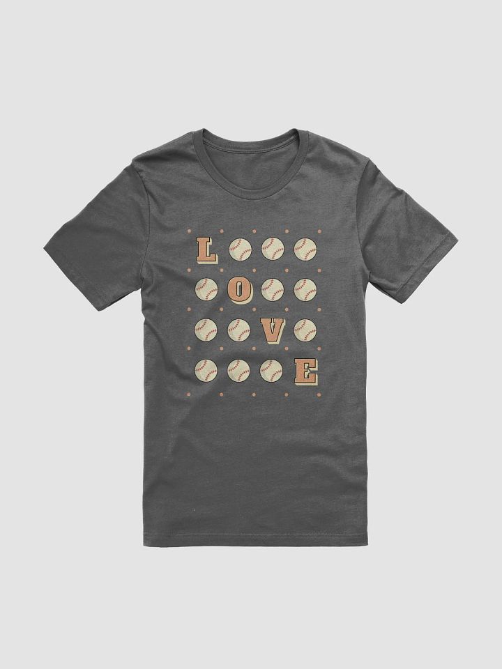 Love Baseball Square T-Shirt product image (1)