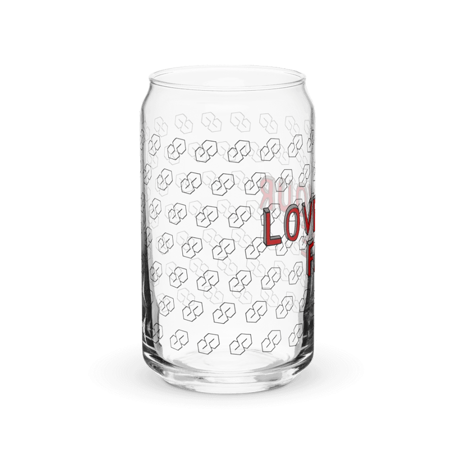 Love Your Face Can-Shaped Glass product image (40)