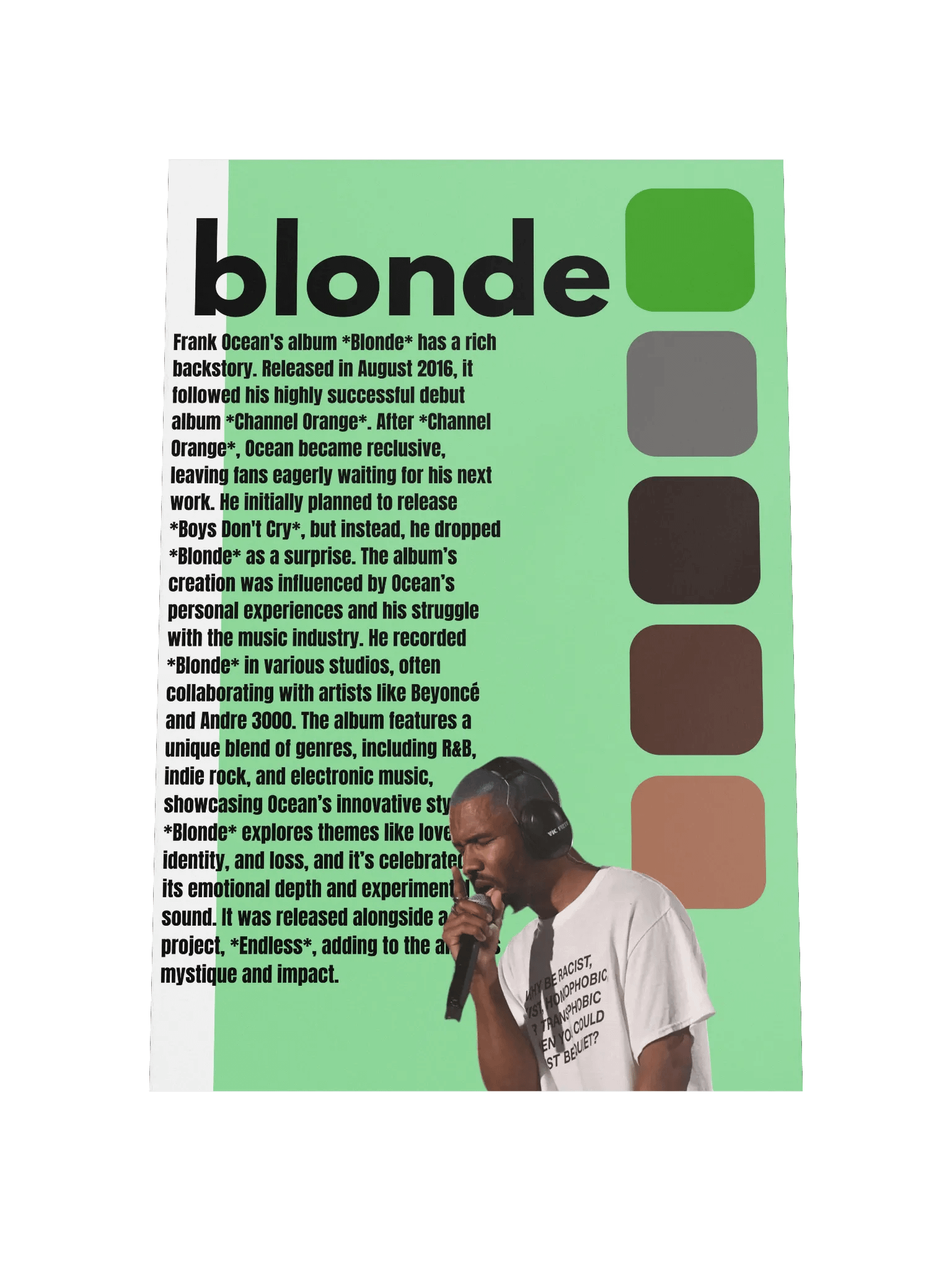 (20x30in) Blonde: Premium Unframed Poster product image (4)