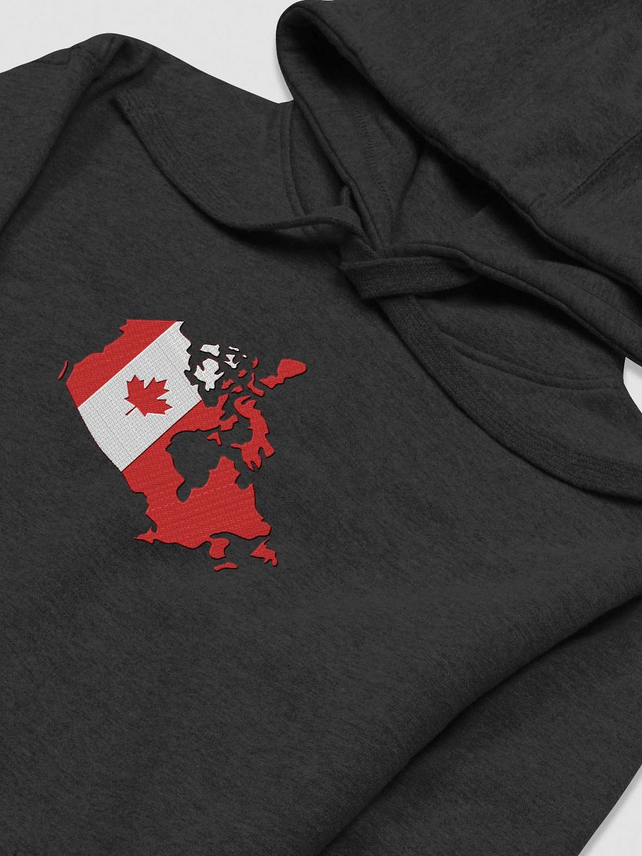 Embroidered Canada map hoodie product image (3)