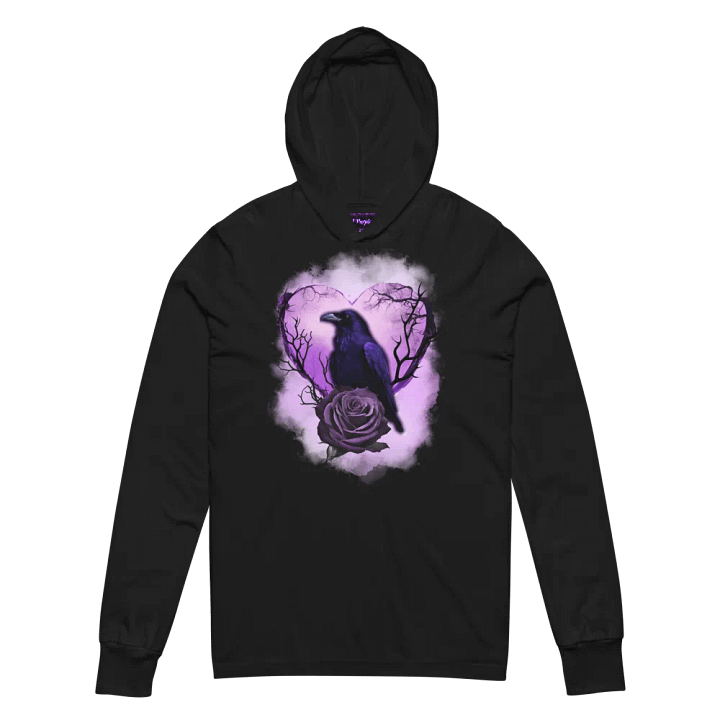 Raven's heart Hooded Tee product image (7)