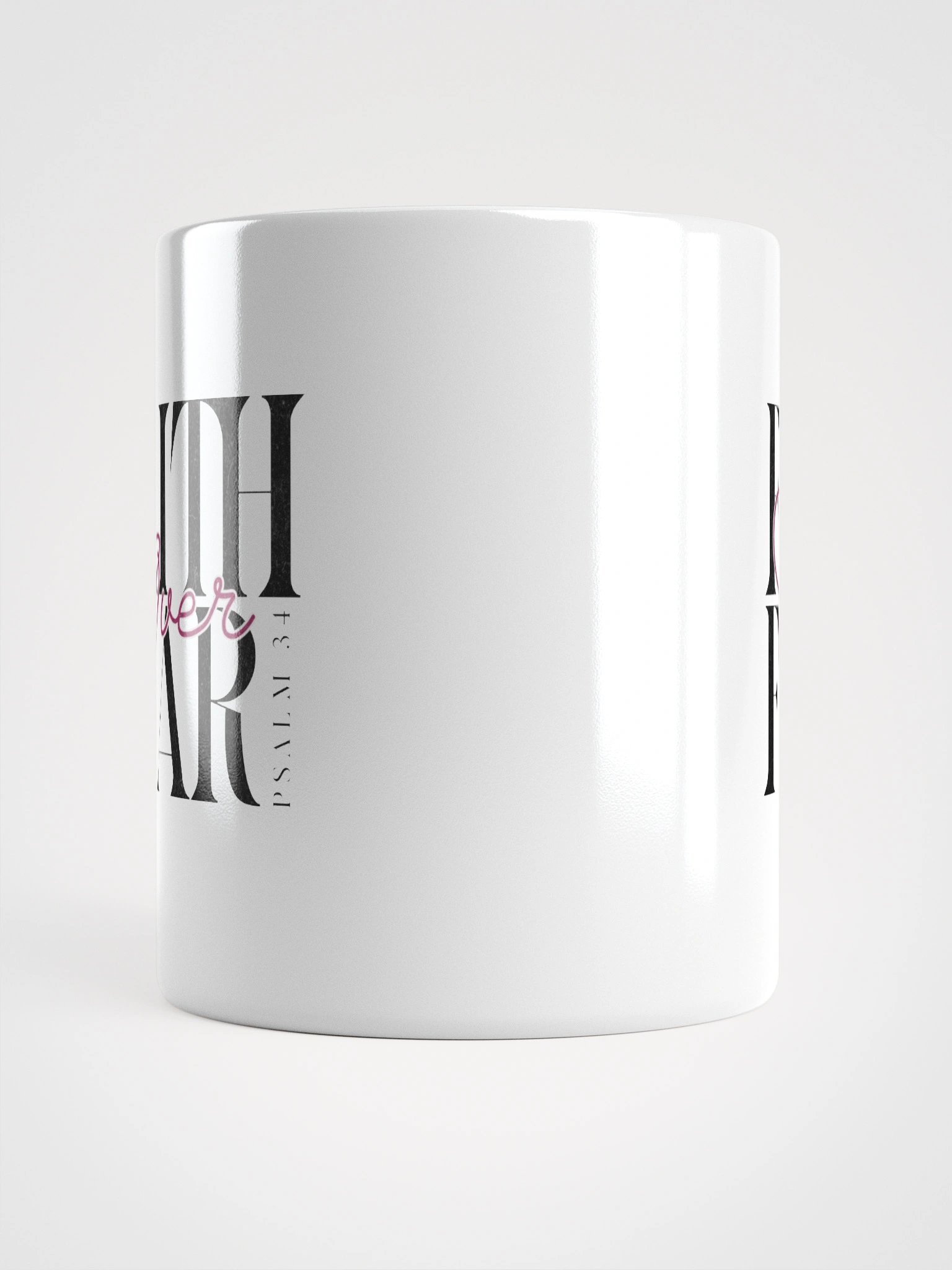Faith Over Fear Positivity Mug product image (14)