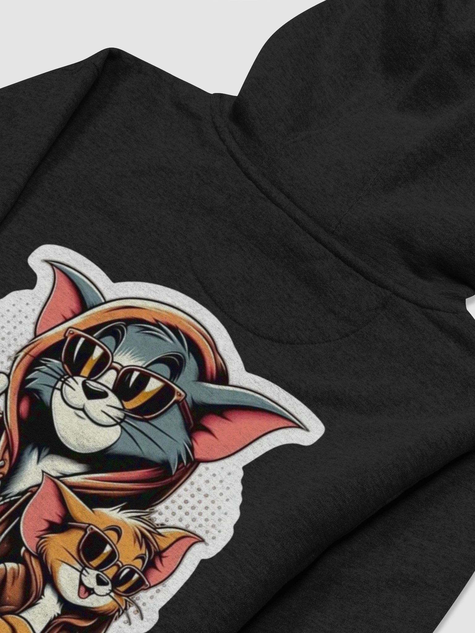 Cool Cat and Mouse Unisex Hoodie product image (2)