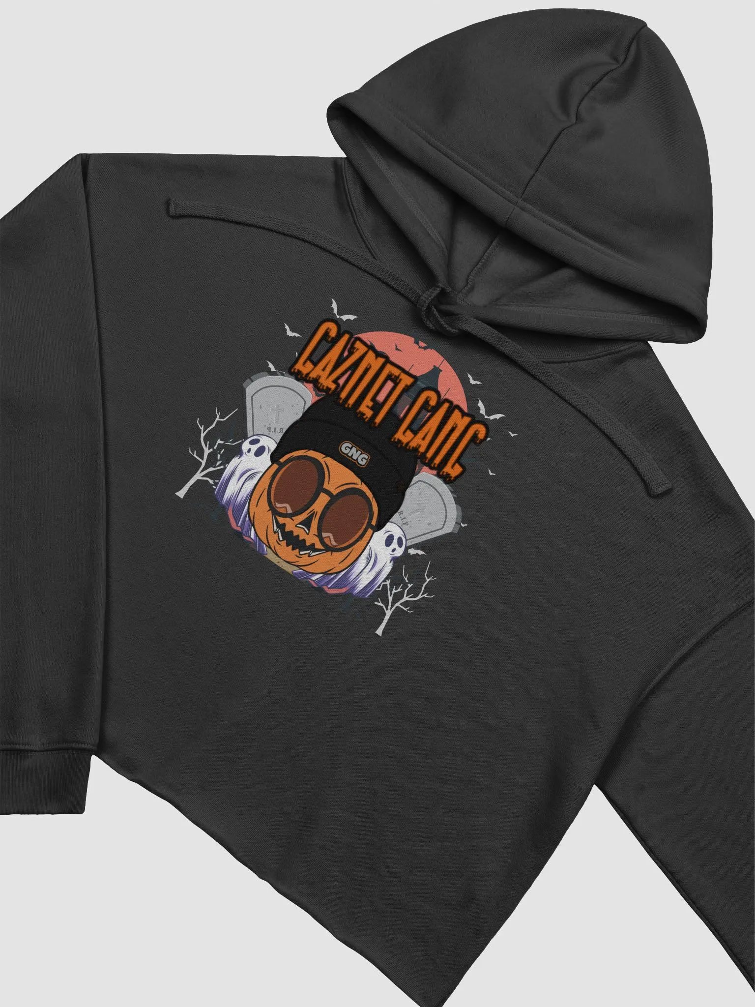 Pumpkin Gaz-Crop Hoodie product image (1)
