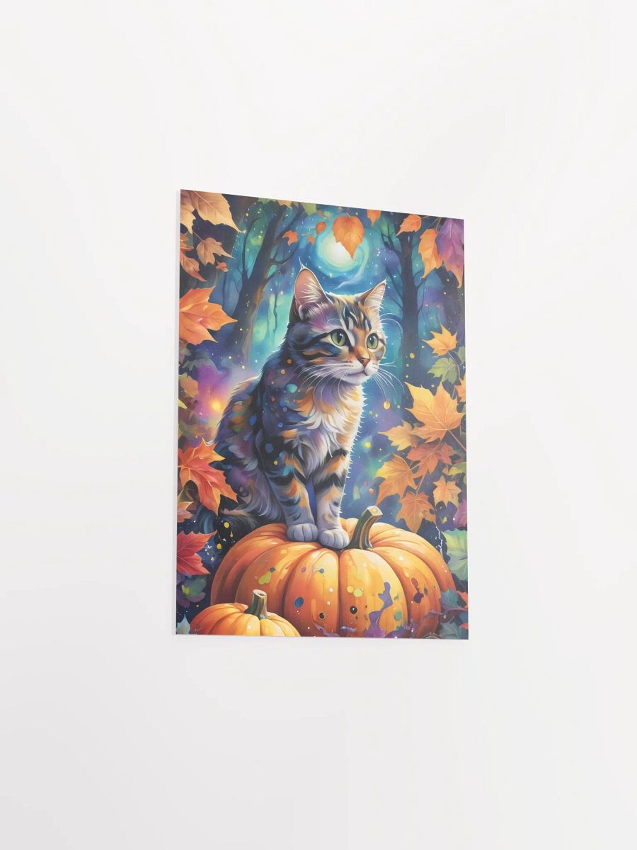Pumpkin Purrfection Poster product image (8)