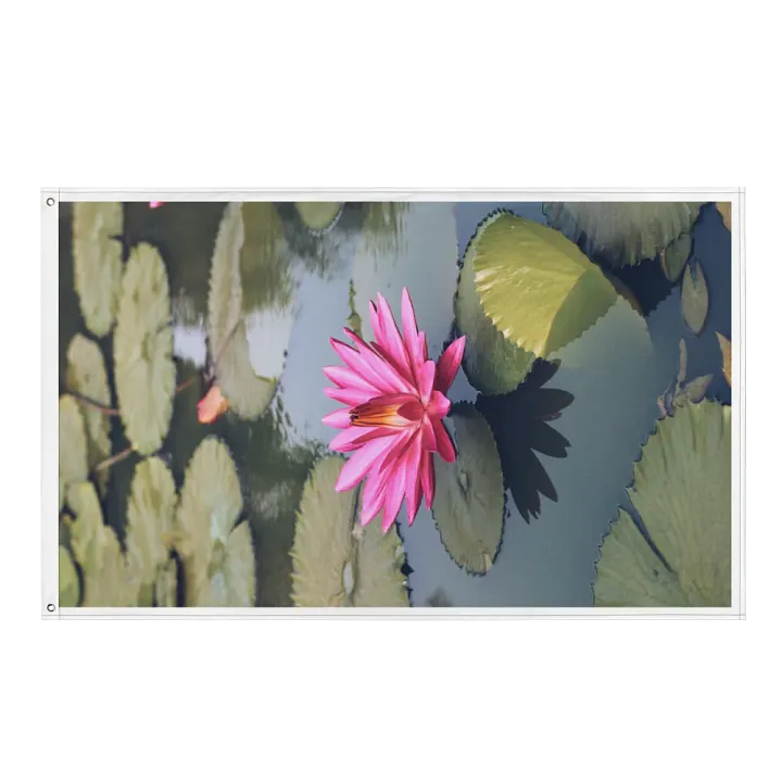 Peaceful Lotus Banner product image (1)