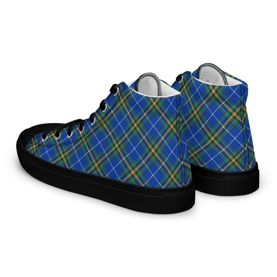 Nova Scotia Tartan Men's High Top Shoes product image (9)