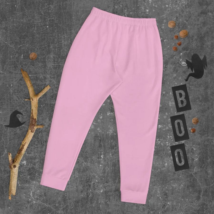 Plain Light Carnation Pink True Summer Recycled Polyester Premium Men's Joggers by Treasure Pie product image (8)