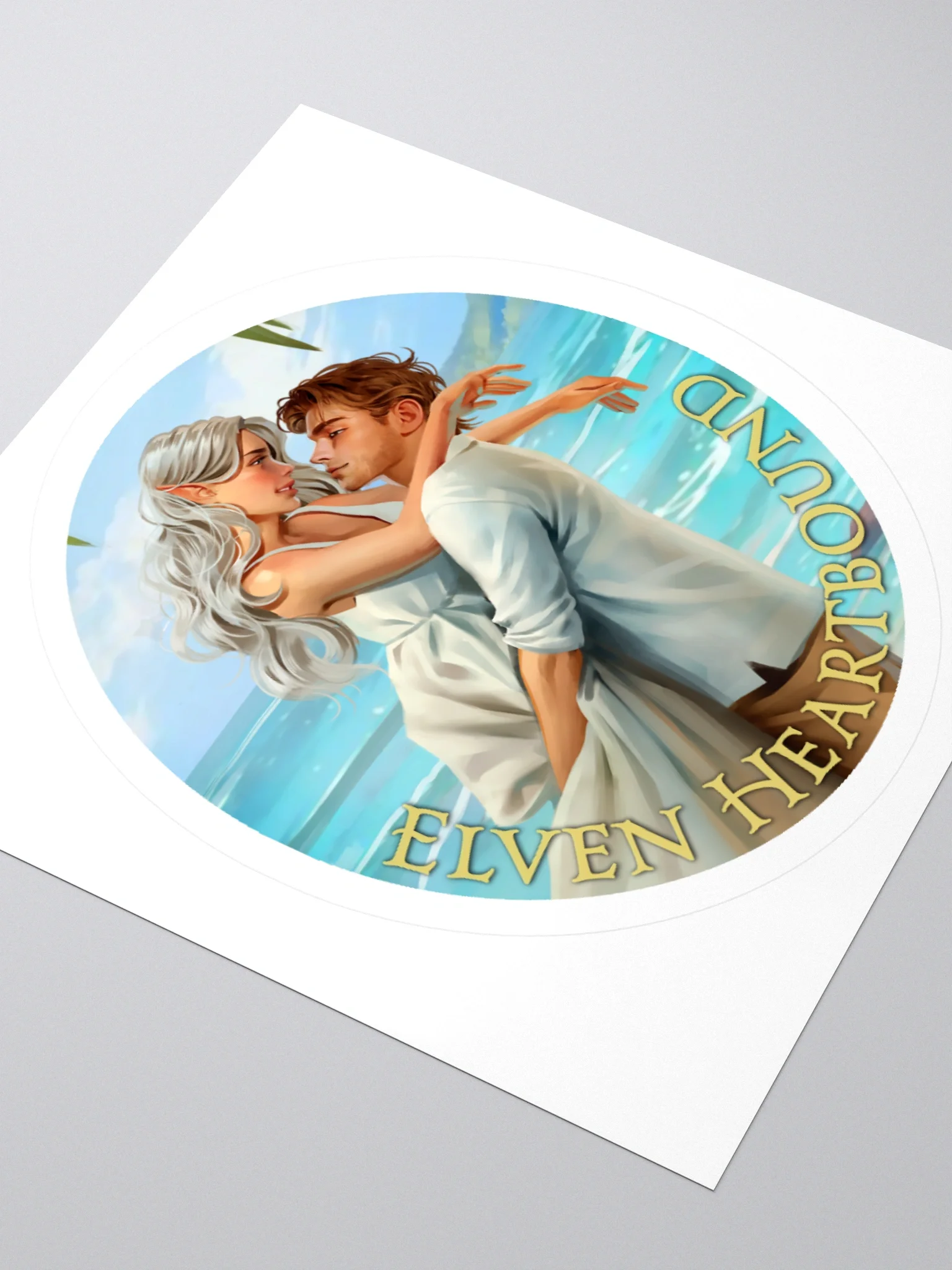 Elven Heartbound Sticker ~ Elowyn & Rominy product image (9)