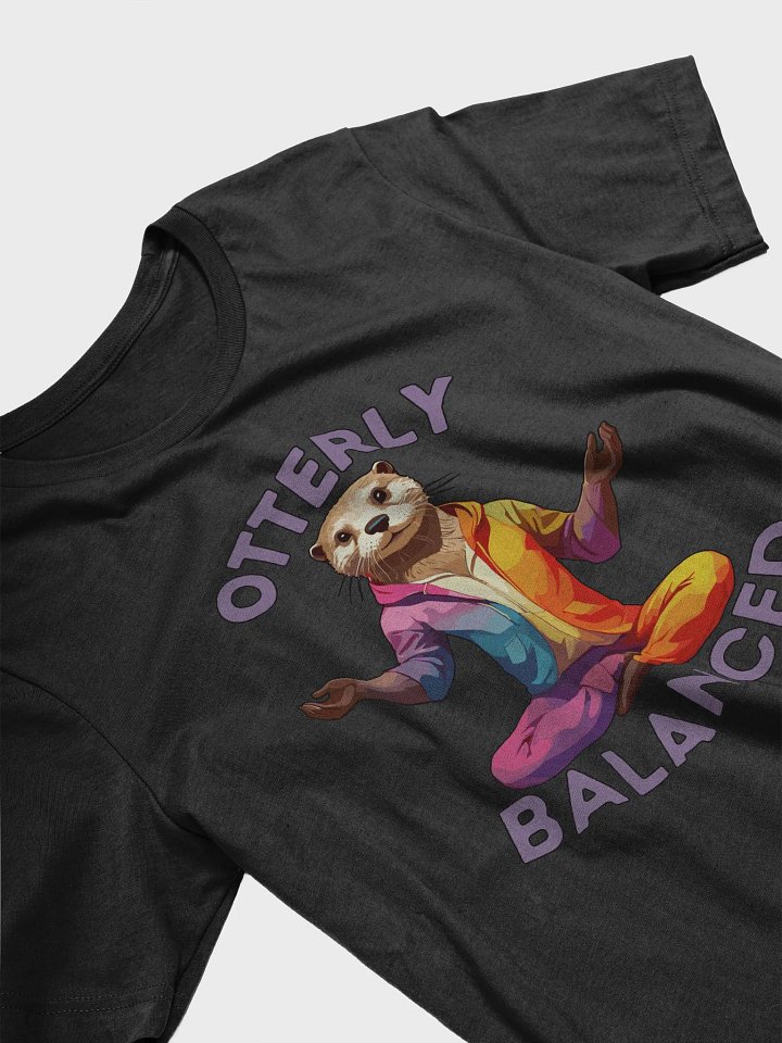 Yoga Otter Graphic T Shirt | Otterly Balanced product image (2)